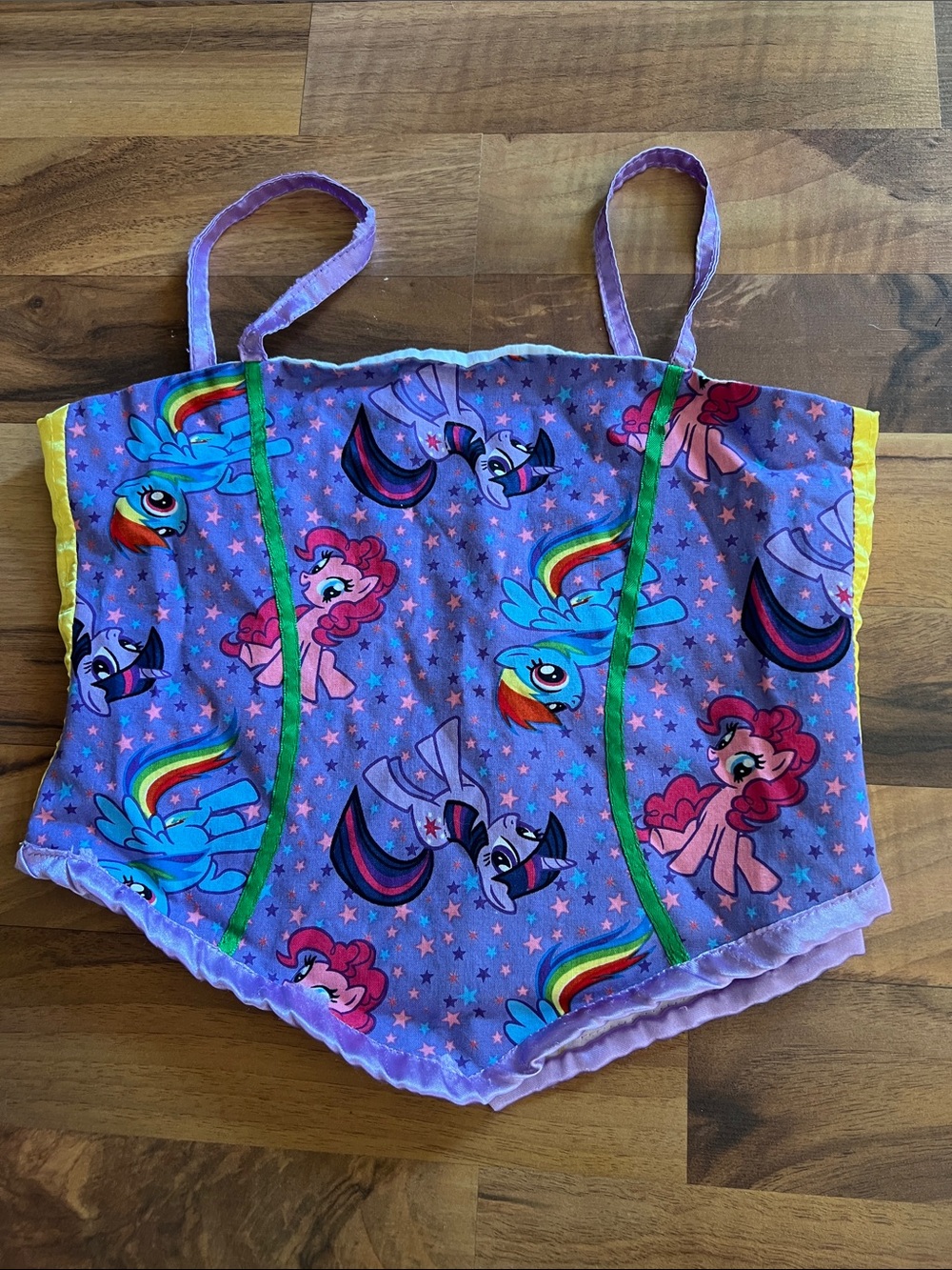 Handmade MLP corset like croptop